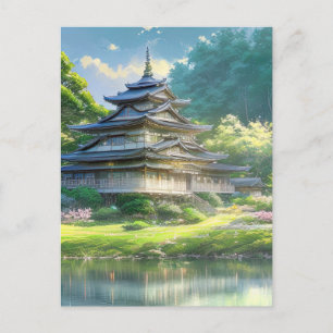 Summer Haven, Wooden Villa Postcard