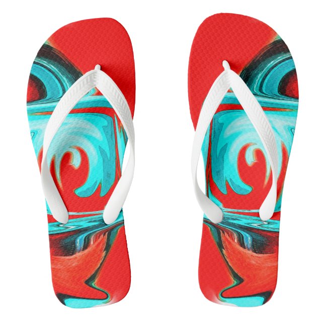 Summer heat fashion flip flops (Footbed)