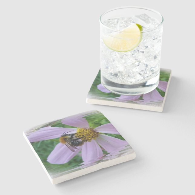 Summer heat stone coaster (Side)