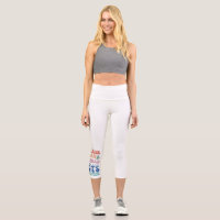 Summer High Waisted Yoga Capris, XS (0-2)