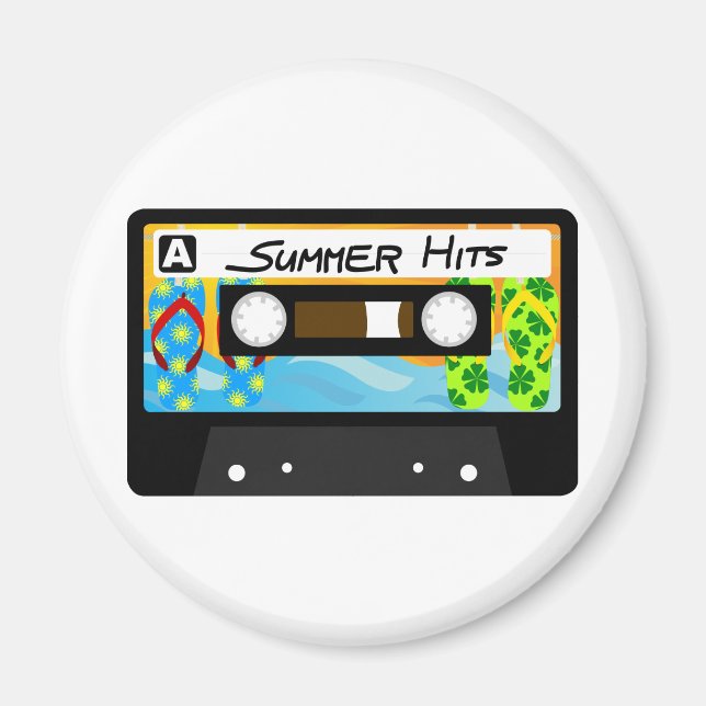 Summer Hits Tape Magnet (Front)