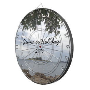 Summer Holiday Mediterranean Sea Photography Dartboard