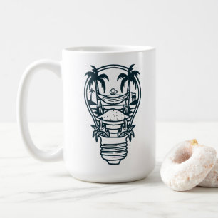 Summer Holiday Theme Coffee Mug