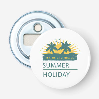 Summer Holiday Vacation Landscape Bottle Opener