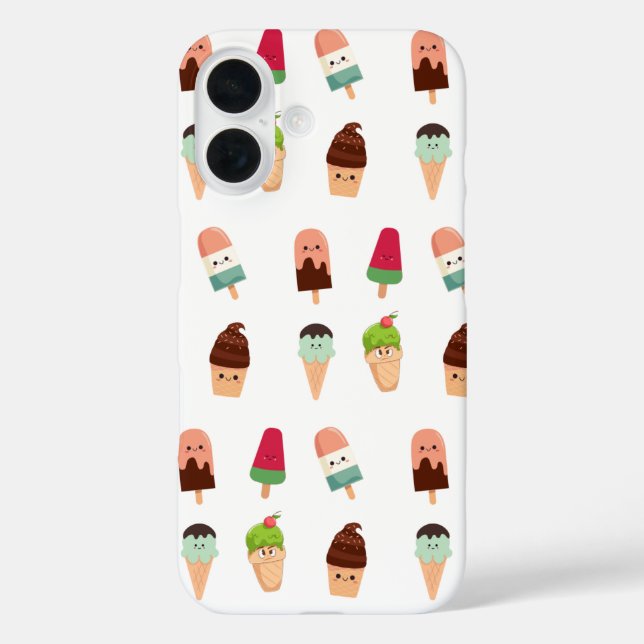 summer ice cream Case-Mate iPhone case (Back)