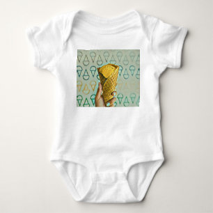 Summer ice cream lovers baby bodysuit