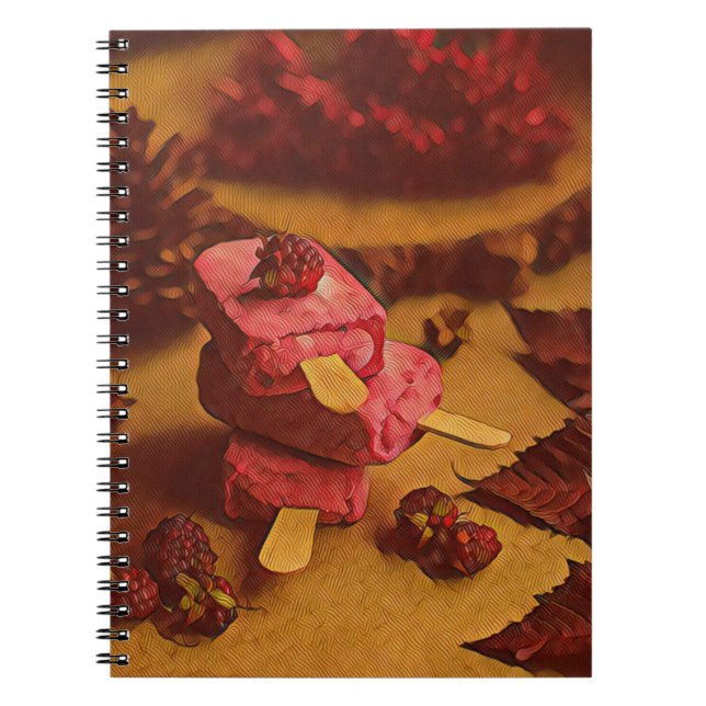 Summer ice cream lovers notebook (Front)