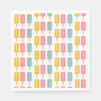 Summer Ice Cream Sticks Napkin