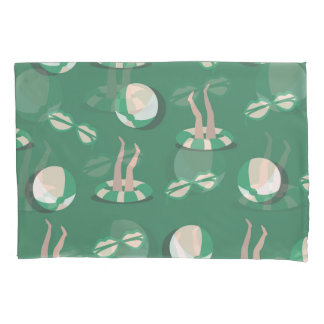 Summer Icons: Vintage Seamless Repeat Pillowcase