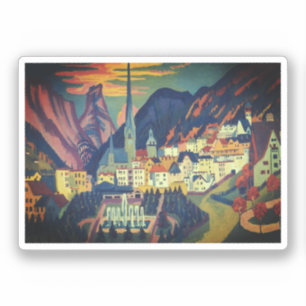 Summer in Davos by E.L. Kirchener (1925)