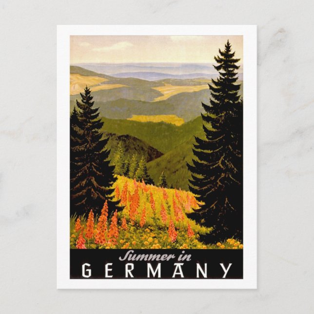 Summer in Germany Postcard (Front)