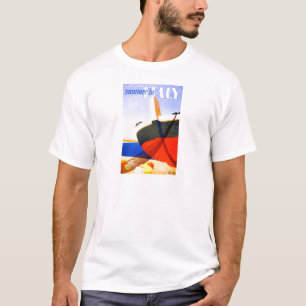 Summer in Italy Vintage Travel T-Shirt