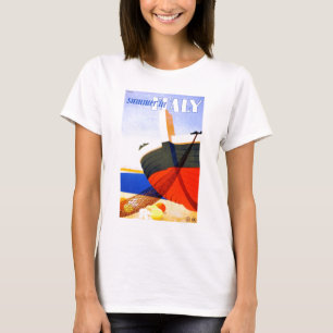 Summer in Italy Vintage Travel T-Shirt