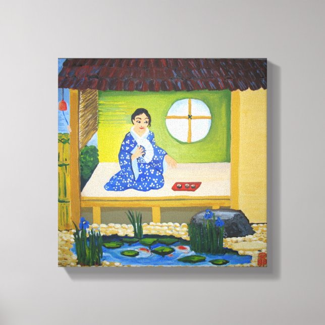 Summer in Japan Canvas Print (Front)