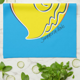 Summer in Love -The chef's special - Personalized  Kitchen Towel