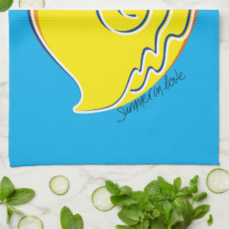 Summer in Love -The chef's special - Personalized Kitchen Towel