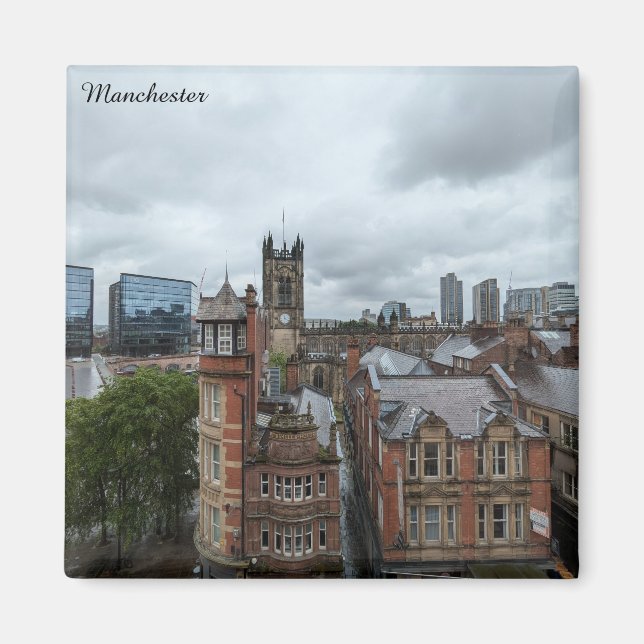 Summer in Manchester  Magnet (Front)