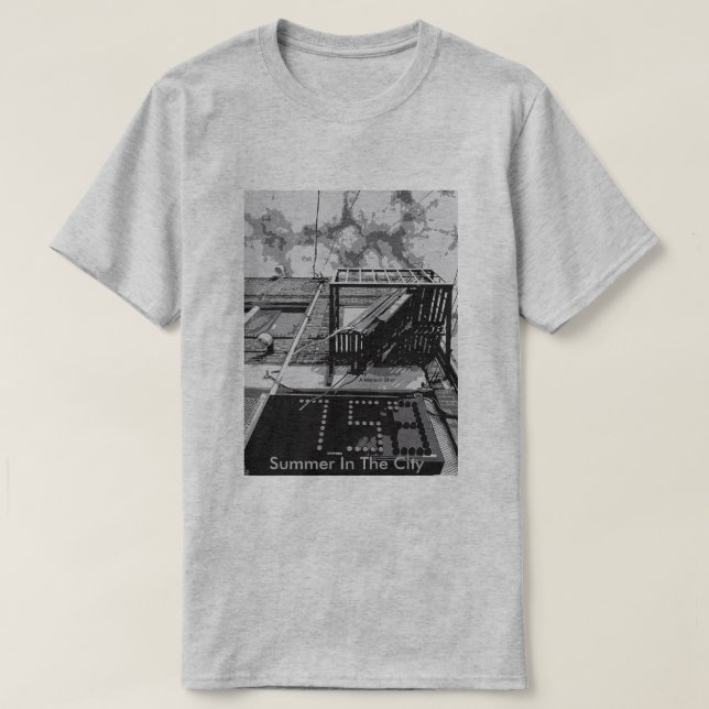 Summer In The City - A MisterP Shirt (Design Front)