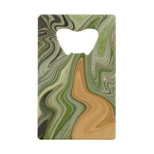 Summer in Tropical Pineapple Credit Card Bottle Opener