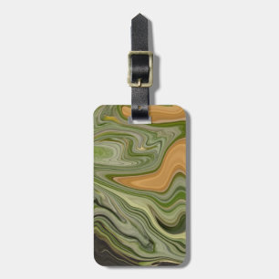 Summer in Tropical Pineapple Luggage Tag
