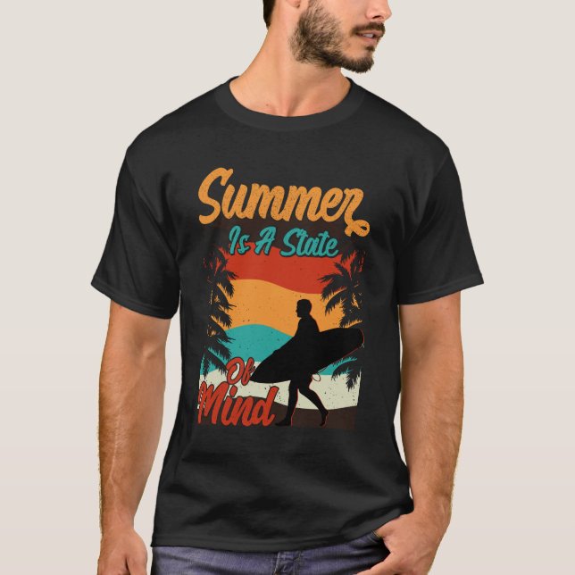 Summer Is A State Of Mind T-Shirt (Front)