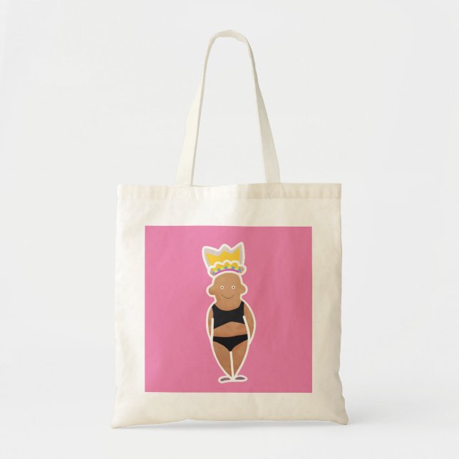 Summer is for queens and having fun  tote bag (Front)