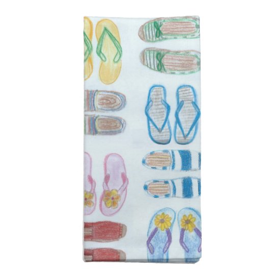 Summer is for Sandals Cloth Napkin Set