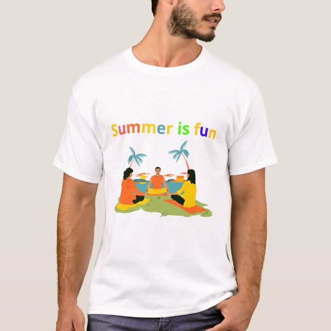 Summer is fun T-Shirt (Front)