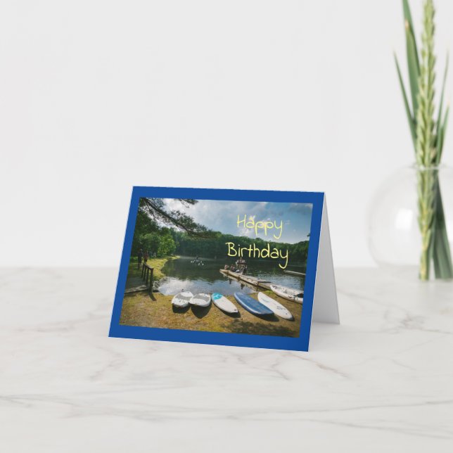 SUMMER IS HERE & YOUR BIRTHDAY IS NEAR CARD (Front)