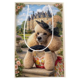 Summer Is In The Air, Poodle Medium Gift Bag