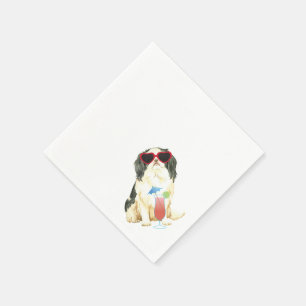 Summer Japanese Chin Napkins