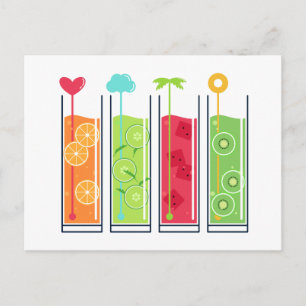 Summer Juices postcard