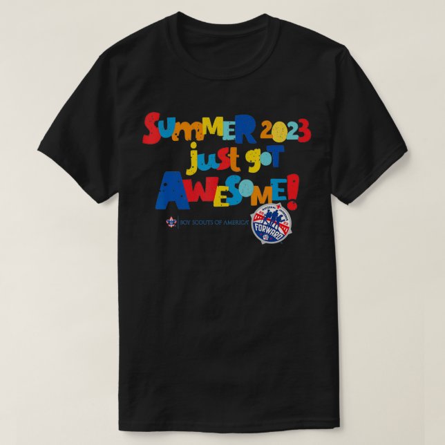 Summer Just Got Awesome  T-Shirt (Design Front)