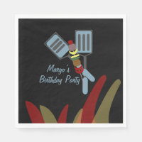 Summer Kabobs Cookout Park Birthday    
