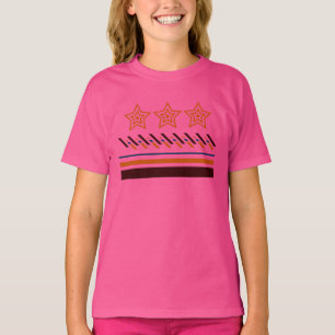 Summer Kids Three -Star Stripes T-Shirt