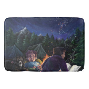 Summer Knights Art Bath Mat