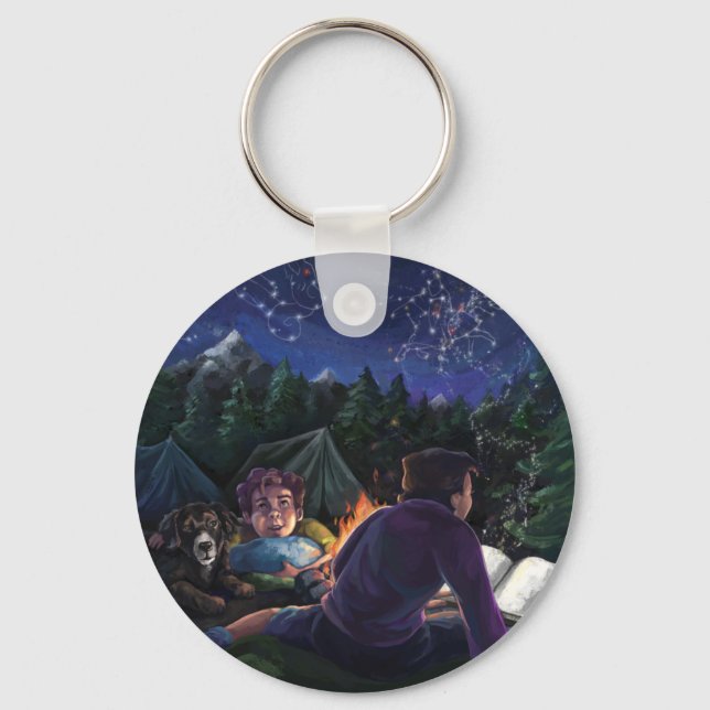 Summer Knights Keychain (Front)