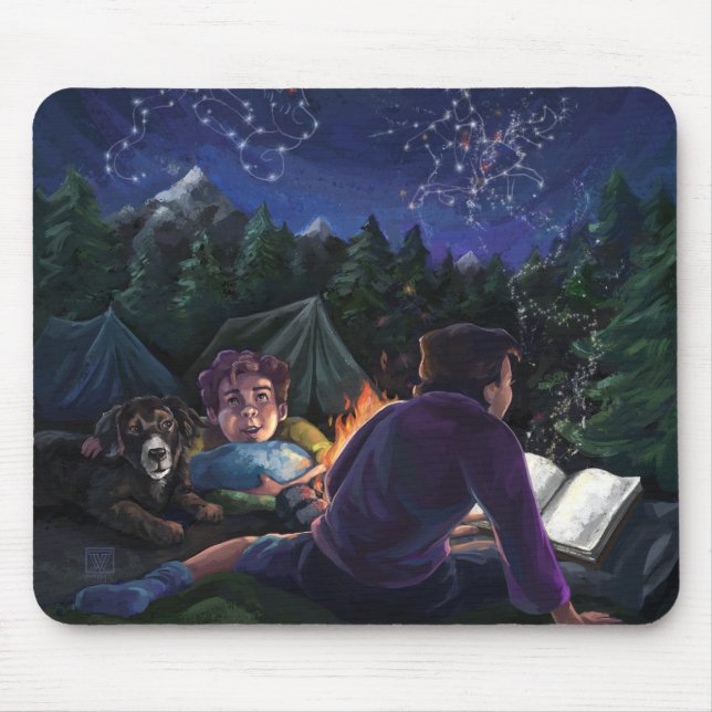 Summer Knights Mouse Pad (Front)