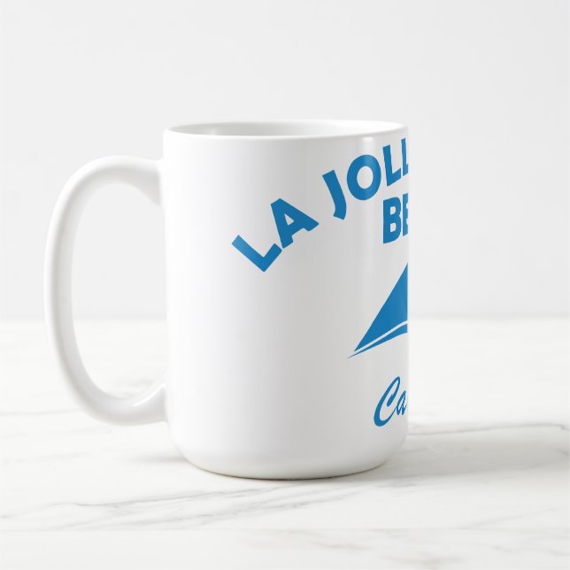 Summer la jolla shores- california  coffee mug (Left)
