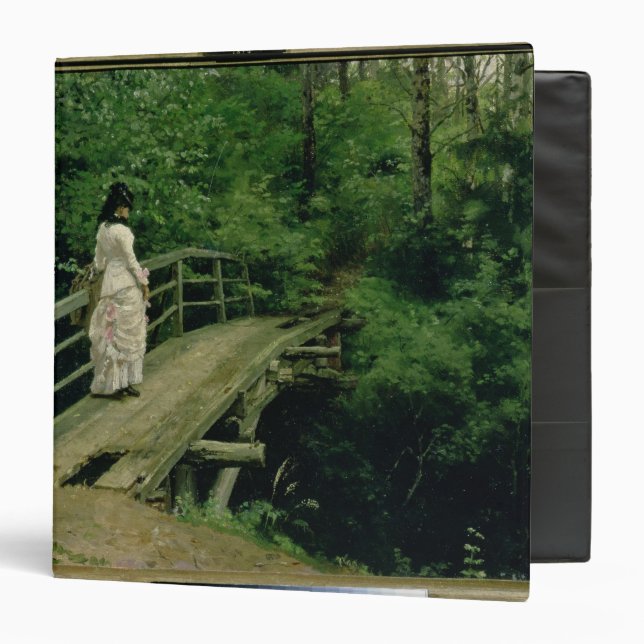 Summer Landscape, 1879 Binder (Front/Inside)