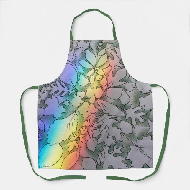 Summer Leaves apron (Front)