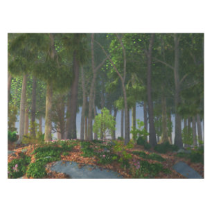 Summer Leaves Tablecloth