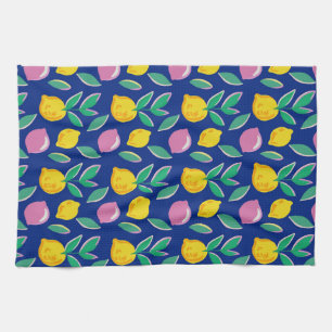 Summer Lemon Colorful Kitchen Towel
