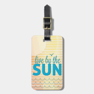 Summer Life Luggage Tag