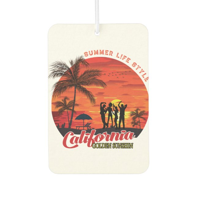 Summer Life Style Air Freshener (Front)