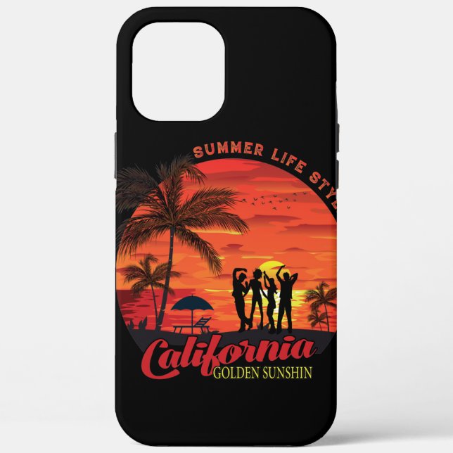 Summer Life Style Case-Mate iPhone Case (Back)
