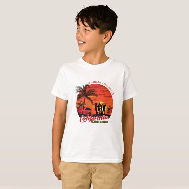 Summer Life Style T-Shirt (Front Full)