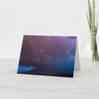 Summer Lightning Sky Card