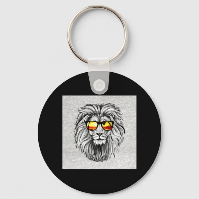 Summer Lion Keychain (Front)