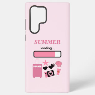 Summer Loading Pink Samsung Galaxy Case